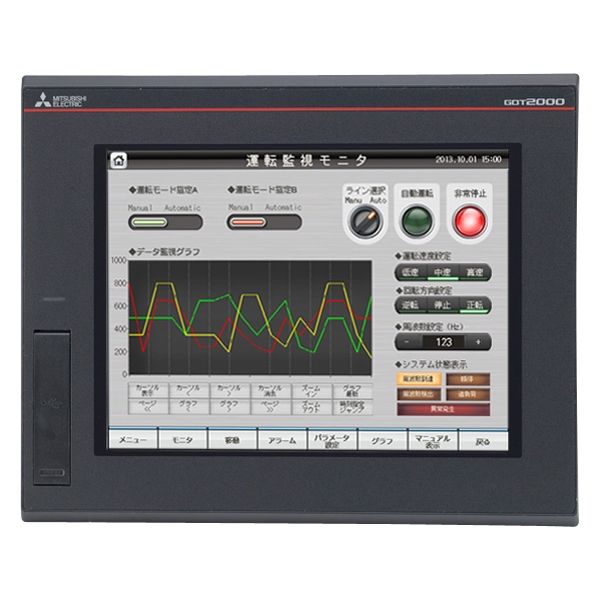 ヤマダページ　三菱電機　GOT2000 三菱電機 表示器GOT2000シリーズ GT27一部機能限定モデル 8.4型 VGA AC