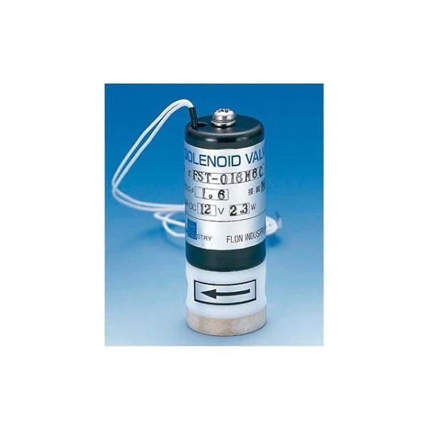 フロン工業 PTFE2方メス電磁弁 FSTー016M6C DC24V F-2362-003 1個 4-5857-01（直送品）