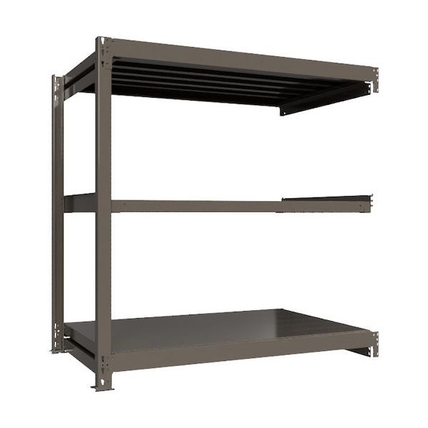 ICHIMAI 重量ボルトレスラック 段荷重1000Kg H1500×W1500×D900 天地3段 連結グレー TH1000-559R3（直送品）