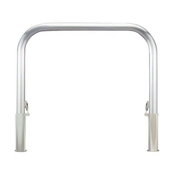 カネソウ 車止め アーチ型 ステンレス製 脱着式 鋳鉄製蓋 Yシリーズ YA7H10-HD 1本 258-4040（直送品）