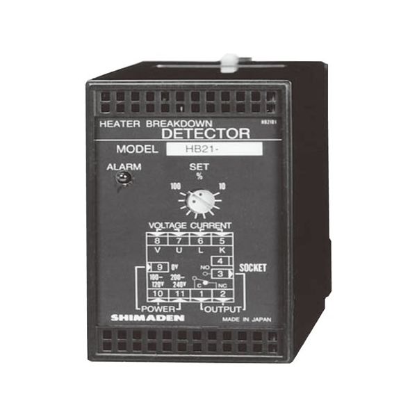 シマデン ヒータ断線警報器 HB21-22-0 1台 67-3004-70（直送品）
