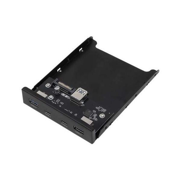 アイネックス USB3.0 内蔵4ポートハブ A/Cポート HUB-08 1個 67-9281-87（直送品）