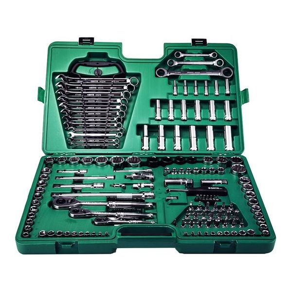 SATA ソケットセット1/4&3/8&1/2DR. 150点 RS-09510 1点 68-0947-33（直送品）