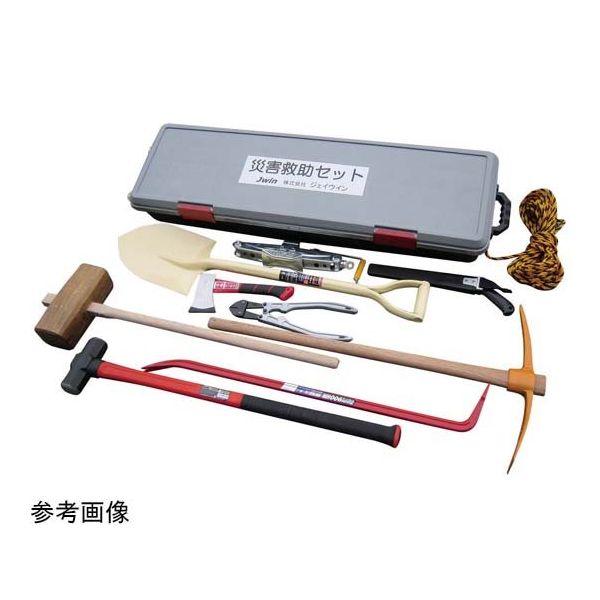 ジェイウィン 災害救助セット B JRQ-AP11S 1式 67-2521-48（直送品）