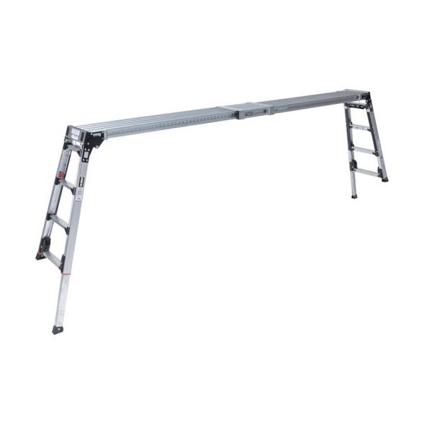 アルインコ 伸縮天板・伸縮脚付足場台”上でやるやつ VSX-2613RX 1台 561-2472（直送品）