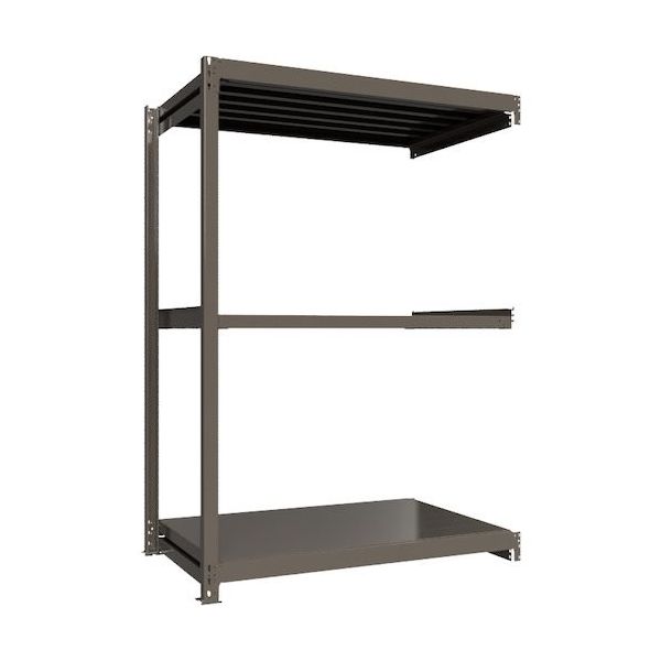 ICHIMAI 重量ボルトレスラック 段荷重1000Kg H2100×W1500×D900 天地3段 連結グレー TH1000-759R3（直送品）