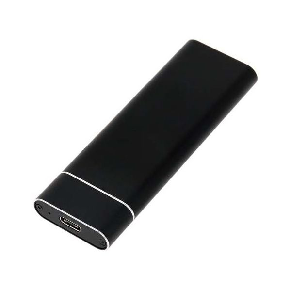 アイネックス USB3.2Gen2対応 M.2 NVMe SSDケース HDE-13A 1個 67-9282-53（直送品）