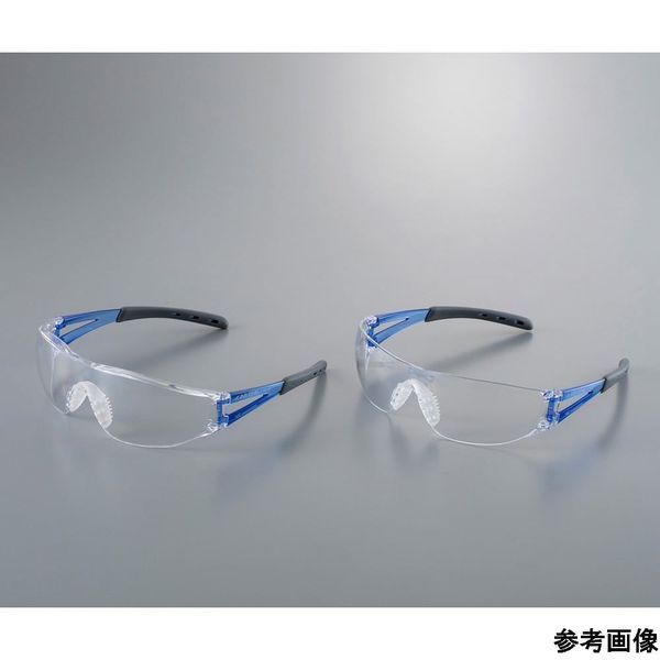 アズワン×山本光学 JIS一眼形軽量保護メガネ(JIS T8147適合)上部ひさしカバーなし・ストラップなし LF-201A 1個（直送品）