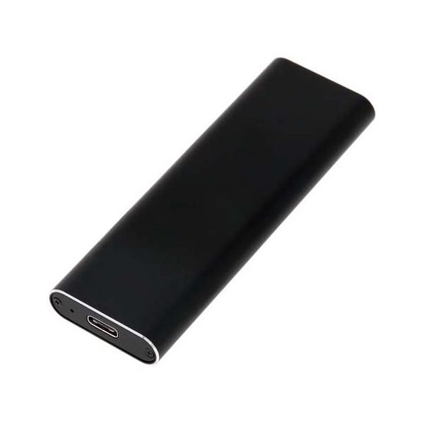 アイネックス USB3.1Gen2対応 M.2 SATA SSDケース HDE-12 1個 67-9282-52（直送品）