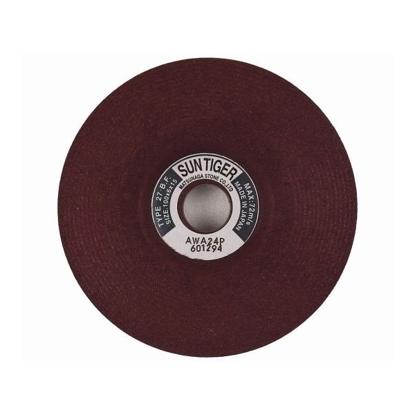 アズワン オフセット砥石サンタイガー #24 25枚入り 64-7734-66 1箱(25枚)（直送品）