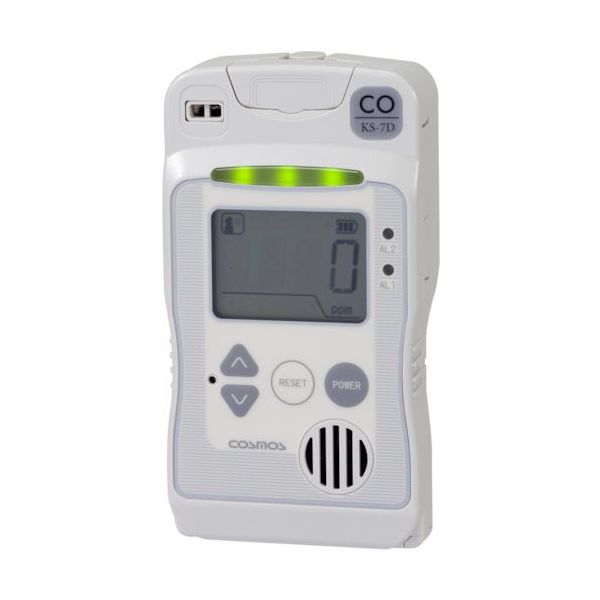 新コスモス 低濃度検知タイプ 一体型一酸化炭素検知警報器(DC24V端子台接続) KS-7D(F.S.150PPM-DC24V) 1台（直送品）