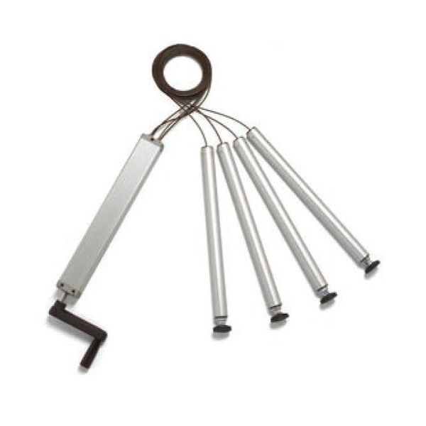 昇降システム 油圧式昇降システム MOVOTEC 4本シリンダー(電動) 400mm(実動384mm)ストローク MOV-4-400-E-1（直送品）