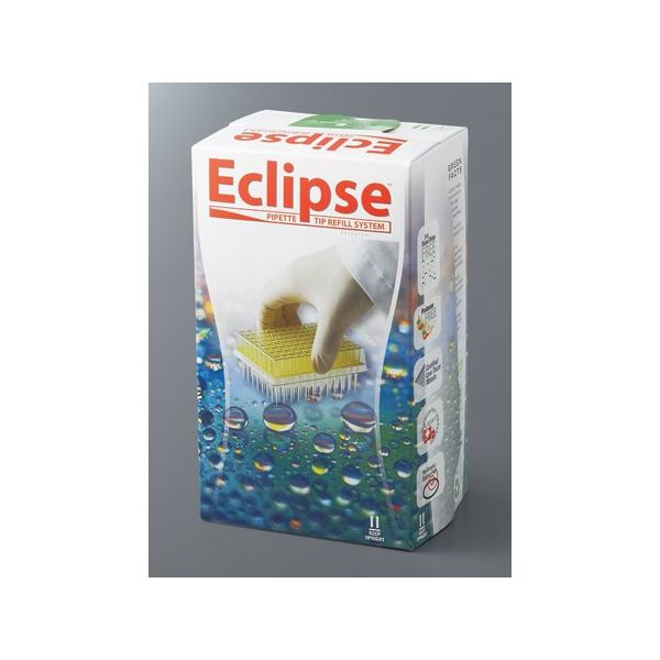 イクリプスmini詰め替え滅菌ローバインディングチップ 1250μL 96本×5段×10パック/箱(4，800本) 1168-265（直送品）