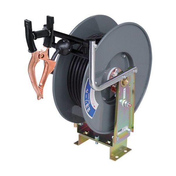 三協リール TRIENS 電気溶接ケーブルリール自動巻 アースクリップ仕様 22sqX15m SDR-2215A 1台 250-5738（直送品）