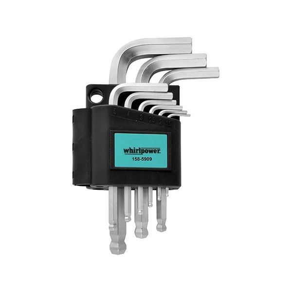 ジーネット ボールポイント六角棒レンチ GBH-9S 1組 64-3265-93（直送品）