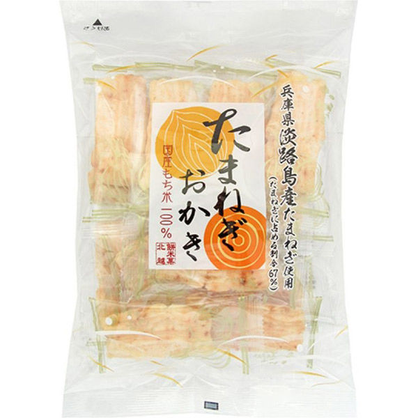 北越 ファミリーサイズ たまねぎおかき 15枚x12 4902451400476 1
