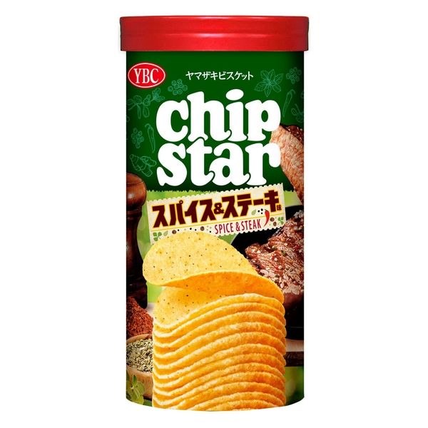 ヤマザキビスケット チップスターS スパイス&ステーキ 45gx8 4903015500373 1セット(8個)（直送品）