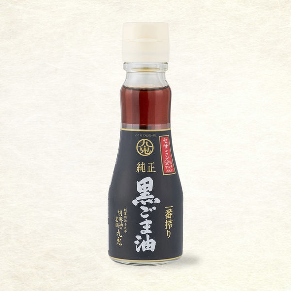 九鬼産業 九鬼 純正黒ごま油セサミン50%アップ 150gx12
