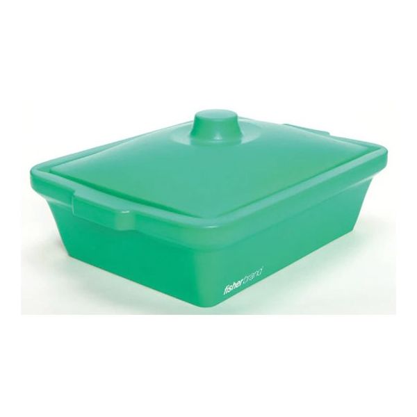 ウィザーライフサイエンス Fisherbrand アイスパン 9L グリーン 03-395-157 1個 65-4341-40（直送品）