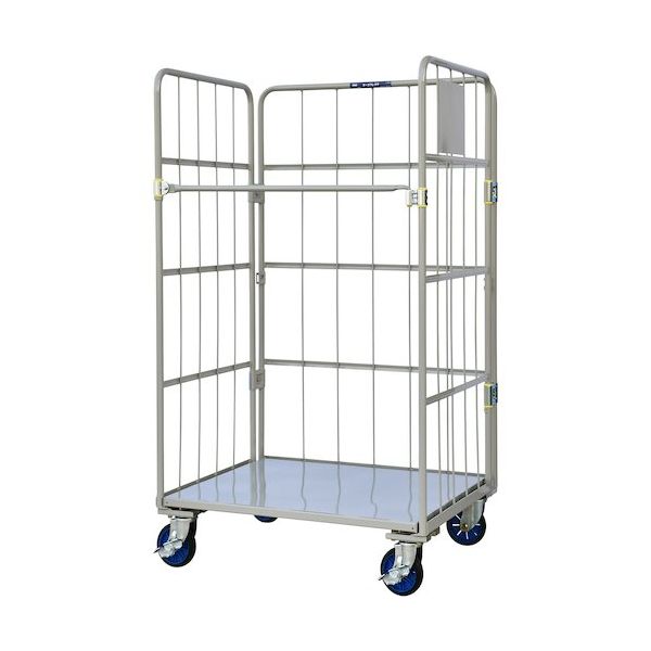 ワコーパレット ワコー 床板スチール製カゴ車 1000x800x1700 WK6-10 1台 473-0892（直送品）