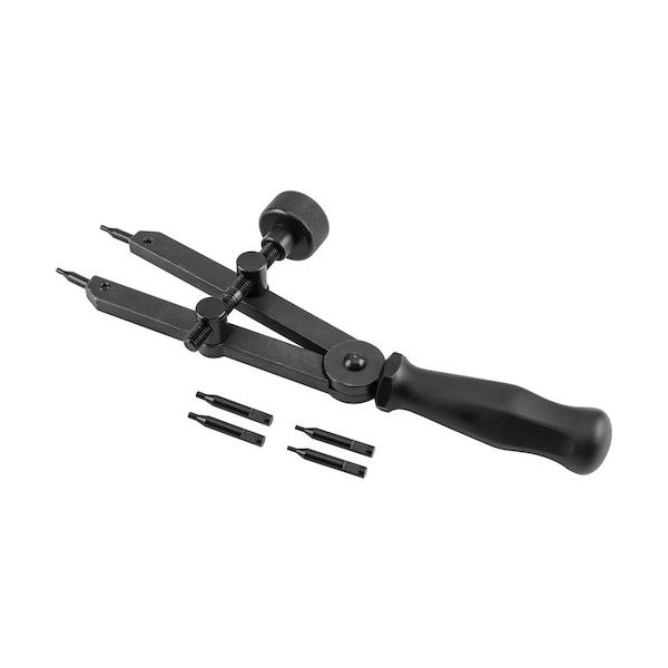 JTC ネジ式スナップリングプライヤー JTC7729 1個 507-5064（直送品）