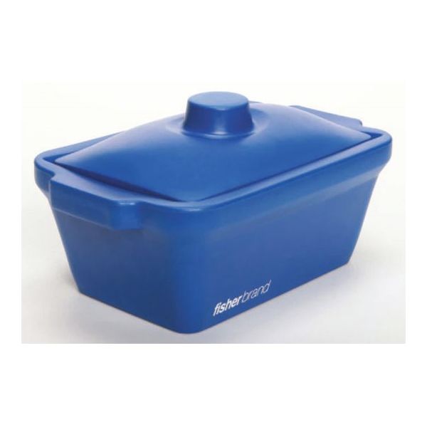 ウィザーライフサイエンス Fisherbrand アイスパン 4L ブルー 03-395-153 1個 65-4341-36（直送品）