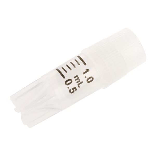 CELLTREAT CFフリーズクライオジェニックバイアル 1.2mL 雄ねじ 自立式 1箱(100個入) 229923 1箱(100個)（直送品） 22,188円