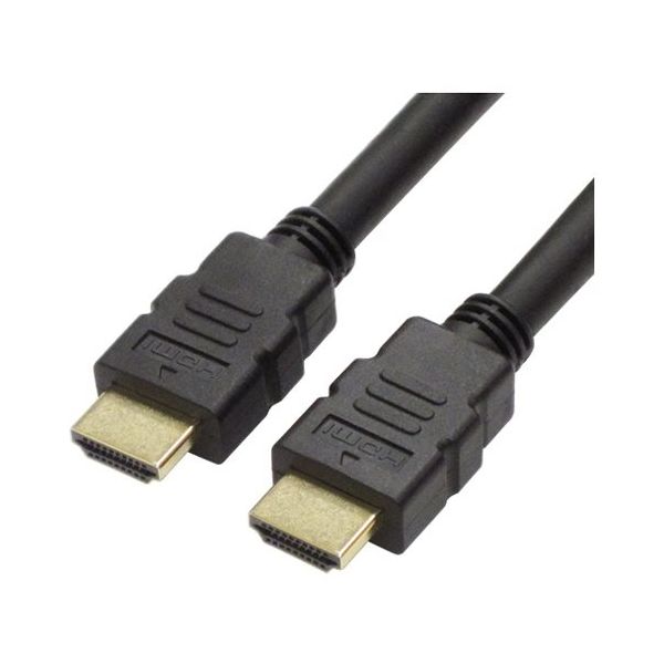 アイネックス イーサネット対応ハイスピードHDMIケーブル 長:約5m AMC-HD50V20 1個 67-9205-65（直送品）