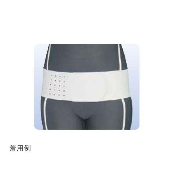 アシスト 骨盤バンド ホワイト L 01627 1本 68-4060-56（直送品）