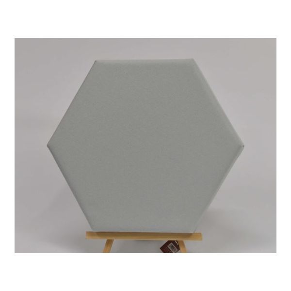 アズワン かるパネル 六角 1セット(4枚入り) ライトグレー 67-4942-69 1セット(4枚)（直送品）