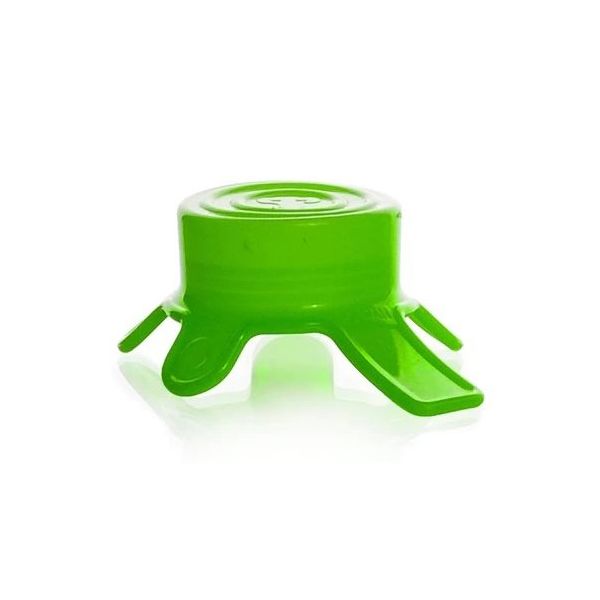 ウィザーライフサイエンス KIMBLE(TM)製 シリコンリッド(ガラス容器対応用フタ) S Green 15-112-173 1個（直送品）