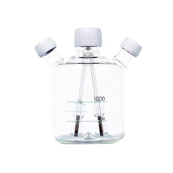 東京エム・アイ商会 セルスピン183001用 スピナーフラスコ 1000mL 182101 1個 67-8766-84（直送品）