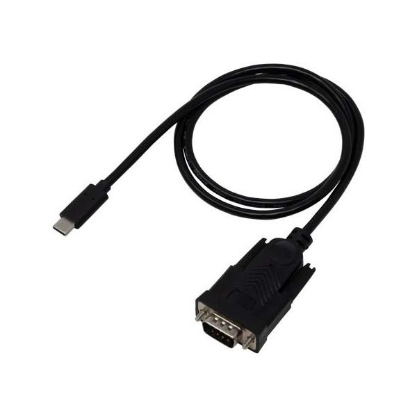 アイネックス USBーC ー シリアル変換ケーブル ADV-130 1個 67-9238-43（直送品）