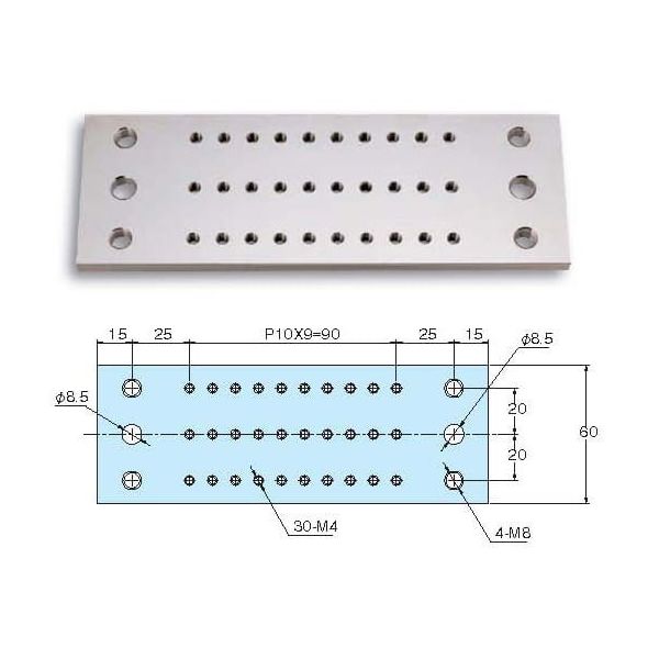 ホシモト 銅アースバー EA-19E 1個 62-2985-07（直送品）