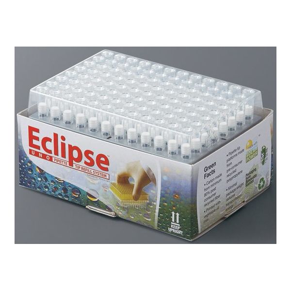 Labcon イクリプスUNO詰め替え滅菌フィルターチップ 200μL 96本×10個入 1059-225 1トレイ(960本)（直送品）