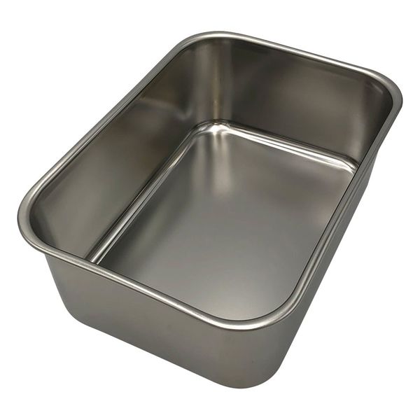 クライミング ステンレス深型組バット(酸洗浄済)211×151×77mm 3号 4-6277-07 1個（直送品）