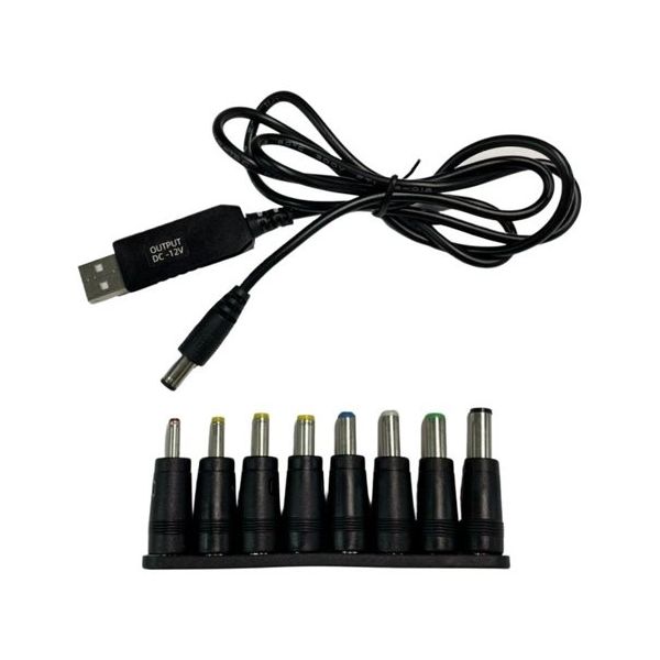 Trimate USB DC 電源ケーブル 12V TR-UDK001-12V 1個 67-4921-59（直送品）