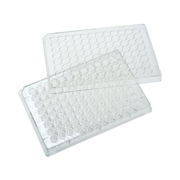 朝日ラボ交易 未処理プレート(96ウェル、平ら底) 100枚入り 229596 1箱(100枚) 65-3677-36（直送品）