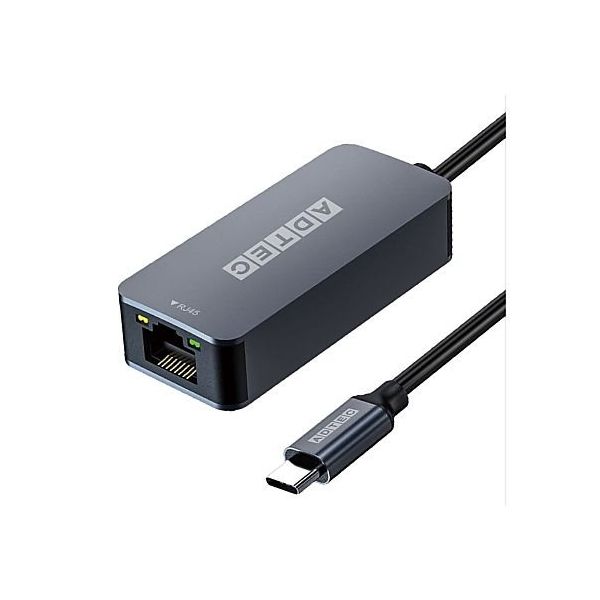 アドテック 2.5Gbps USBーC/RJ45 イーサーネットアダプタ AUCL-V025G-U31 1個 67-7463-81（直送品）