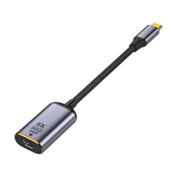 Trimate USB TypeーC to miniDisplayPort 映像変換アダプタ 8K TR-MDP003-SV 1個（直送品）