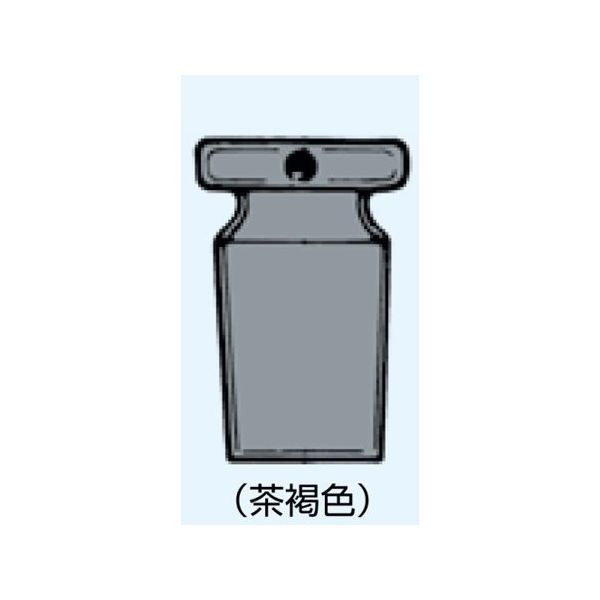 日本理化学器械 ストップ栓 茶 摺部19/33 007-1933T 1個 65-8665-33（直送品）