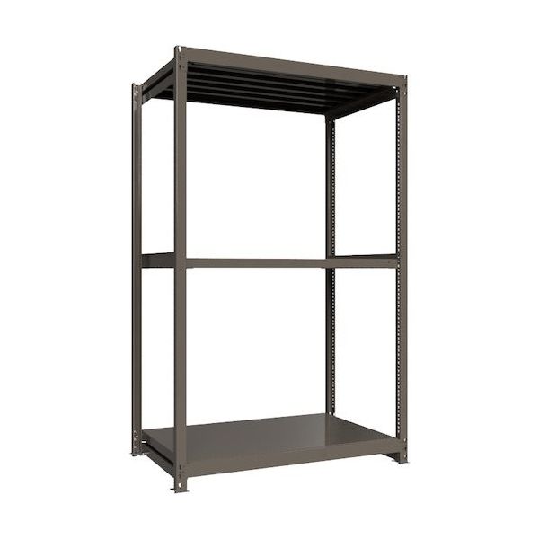 ICHIMAI 重量ボルトレスラック 段荷重1000Kg H2400×W1500×D900 天地3段 単体グレー TH1000-859T3（直送品）