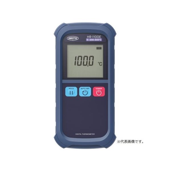 安立計器 標準用温度計 内部用温度センサセット Eタイプ HR-1100E+BS-21E-010-TC1-ASP 1セット（直送品）