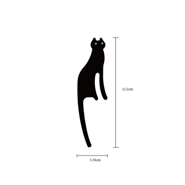 Trimate 黒猫尻尾フック 3匹セット Cタイプ TR-KF002-C 1個 67