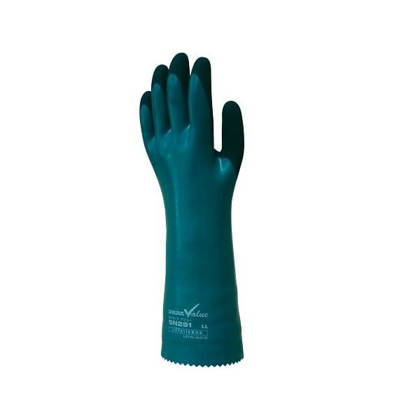 ダイヤゴム ダイローブバリュー耐切創・耐薬品ニトリル手袋SN251 M 1双 SN251 66-0034-21（直送品）