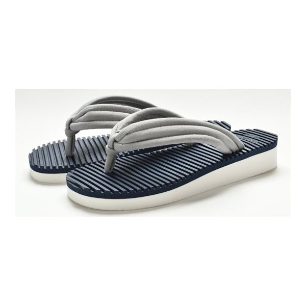 ラッキーベル Rebornサンダル yubiーku03(ネイビー) LL 67-8176-13 1足（直送品）