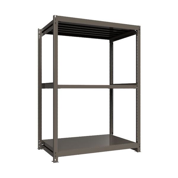 ICHIMAI 重量ボルトレスラック 段荷重1000Kg H2100×W1500×D900 天地3段 単体グレー TH1000-759T3（直送品）