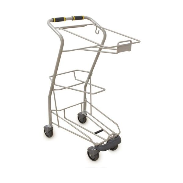 大和産業 カゴ3個載せカート YT99ーC100 1台 537-8601（直送品）