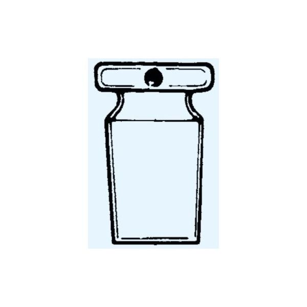 日本理化学器械 ストップ栓 白 摺部24/40 007-2440 1個 65-8665-26（直送品）