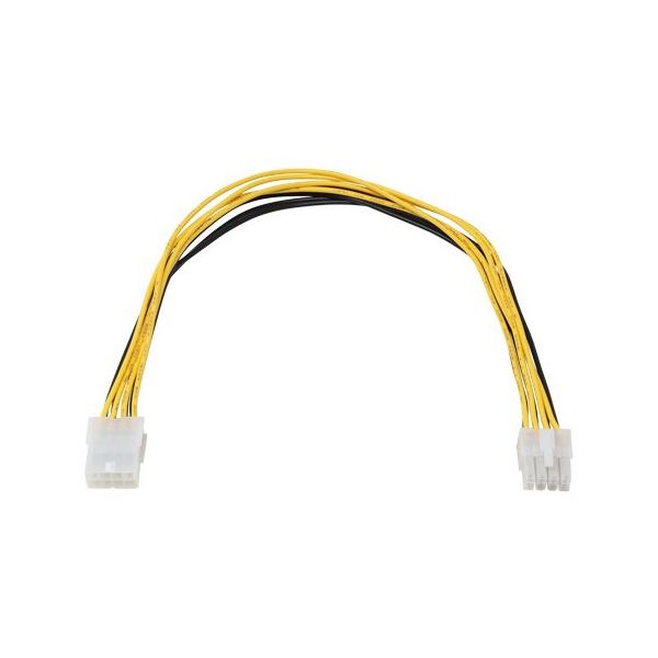 アイネックス EPS12V用電源延長ケーブル 30cm PX-004C 1個 67-9258-48（直送品）